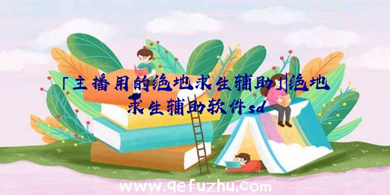 「主播用的绝地求生辅助」|绝地求生辅助软件sd